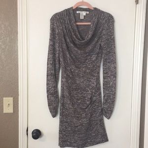 Brown and white heathered dress. Worn once.